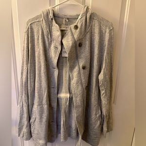 Lou and grey new with tags sweatshirt material jacket. Large.